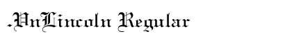 .VnLincoln Regular preview