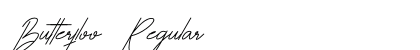 Butterfloo Regular preview