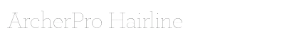 ArcherPro Hairline preview