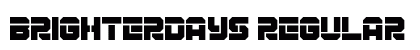 Brighterdays Regular Font Brighterdays Regular Font Preview