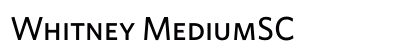 Whitney MediumSC preview