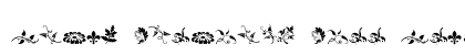 Rough Fleurons Free Regular Font Rough Fleurons Free Regular Font Preview