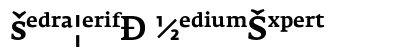 FedraSerifA MediumExpert Preview