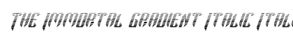 The Immortal Gradient Italic preview