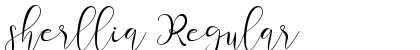 sherllia Regular Font Preview