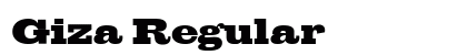 Giza Regular preview