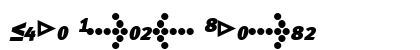 Meta Black Italic Preview