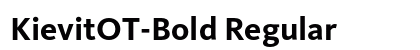 KievitOT-Bold Regular