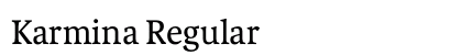 Karmina Regular font free download