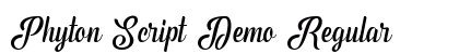 Phyton Script Demo Regular