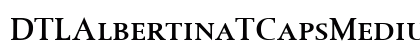 DTLAlbertinaTCapsMedium Regular
