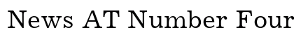 News AT Number Fourteen Regular Font Preview