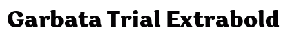 Garbata Trial Extrabold preview