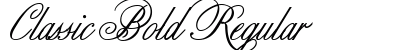 Classic Bold Regular font free download