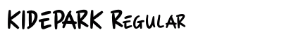 KIDEPARK Regular Font Preview