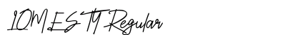 LOMESTY Regular Font Preview