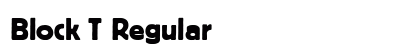 Block T Regular preview