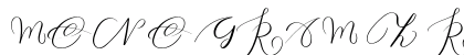 MONOGRAM Z Regular Font Preview