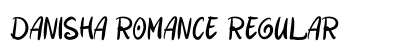 Danisha Romance Regular Font Preview