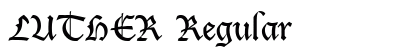 LUTHER Regular font free download