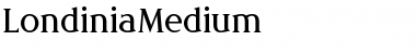 Londinia Medium Regular Font