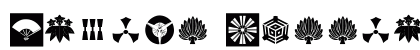 Orient Pattern Dings Set 3 Regular Font Preview