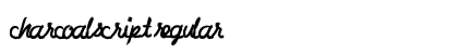 CharcoalScript Regular