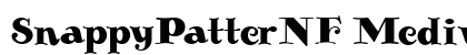 SnappyPatterNF Medium Font SnappyPatterNF Medium Font Preview