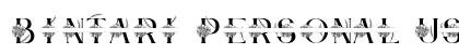 Bintari Personal Use Regular Font Preview