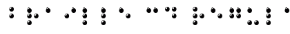 Braille 3D Regular Font Preview