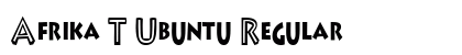 Afrika T Ubuntu Regular