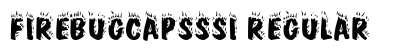 FirebugCapsSSi Regular Font Preview