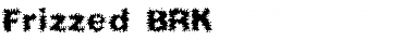 Frizzed BRK Regular Font