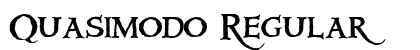 Quasimodo Regular font free download