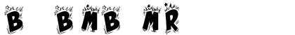 Bing Bam Boum Regular Font Preview