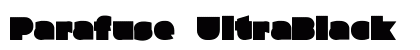 Parafuse UltraBlack Font Preview Parafuse UltraBlack Font Preview