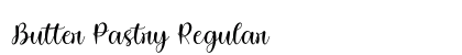 Butter Pastry Regular Font Preview Butter Pastry Regular Font Preview