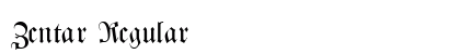 Zentar Regular