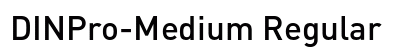 DINPro-Medium Regular preview