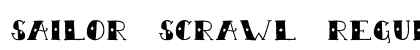 Sailor Scrawl Regular Font Preview