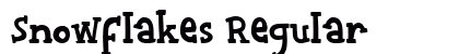 Snowflakes Regular preview Snowflakes Regular preview