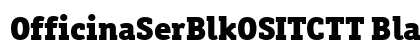 OfficinaSerBlkOSITCTT Black font free download