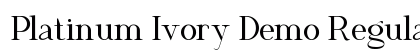 Platinum Ivory Demo Regular preview Platinum Ivory Demo Regular preview