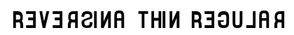Reversina Thin Regular