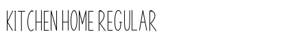 Kitchen Home Regular Font Preview
