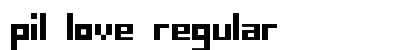 pil love regular Font pil love regular Font Preview