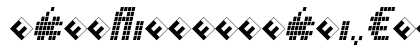 CallFiveS-ItalicExp Regular (OpenType) Font Preview