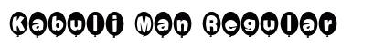 Kabuli Man Regular Font Preview Kabuli Man Regular Font Preview