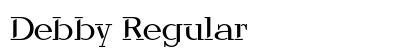 Debby Regular (OpenType) Font Preview
