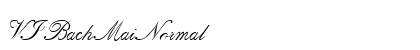 VI Bach Mai Normal Font Preview